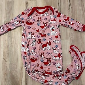 Little Sleepies infant knitted gown